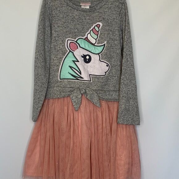Youngland Unicorn Tutu Dress - Picture 1 of 8